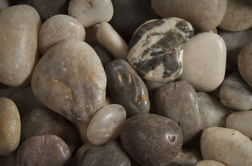 blended polished pebble